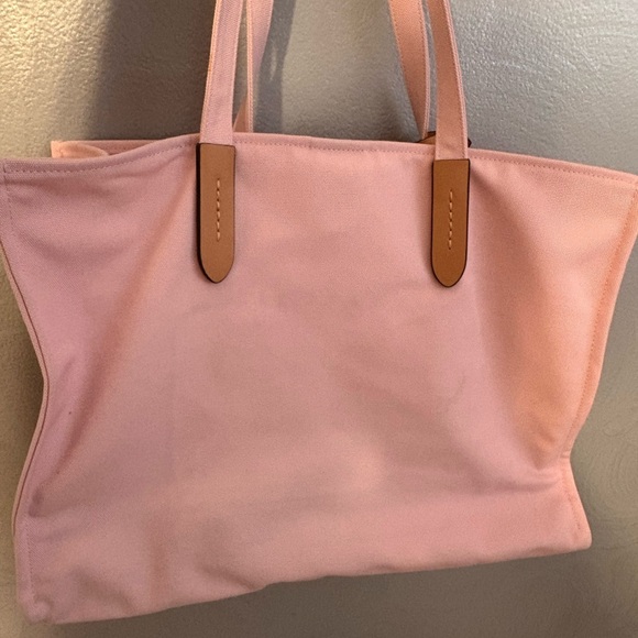 Large Coach Tote crafted of recycled canvas - Picture 2 of 7